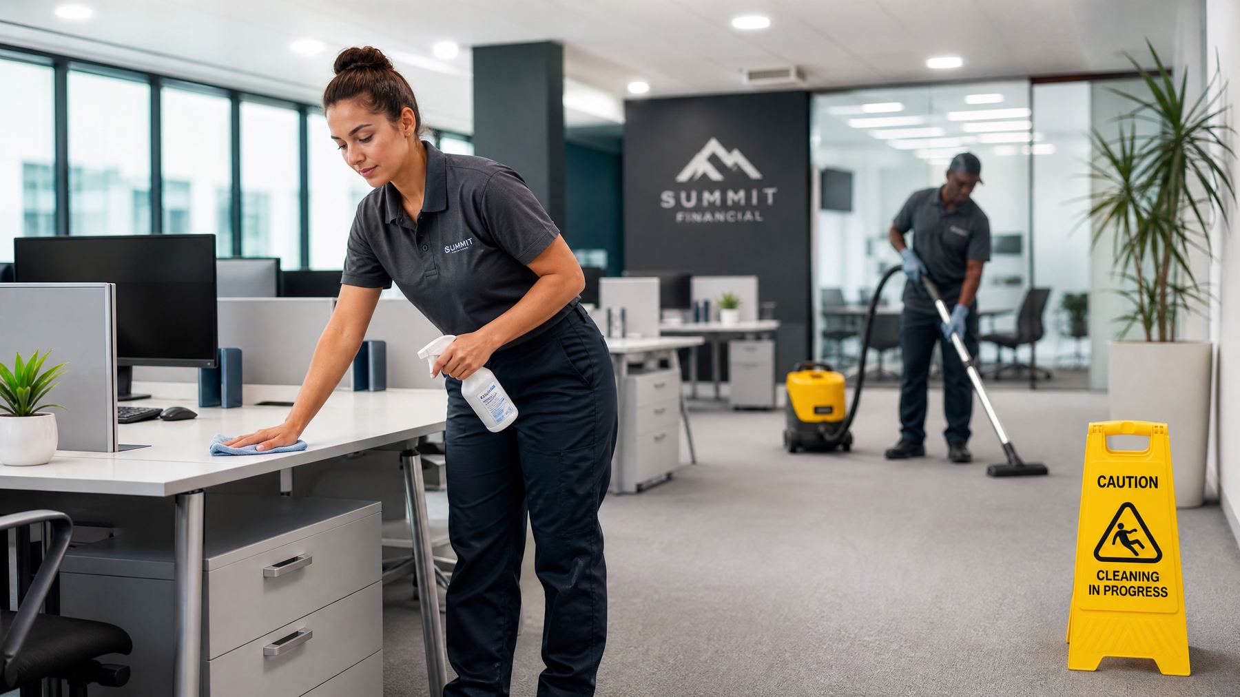 Professional Bonnet Cleaning (Commercial) in Rocky Mountain House